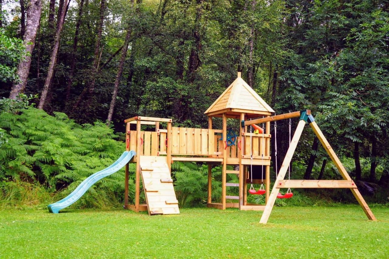 Waterfall Lodge - Private Waterfall And Sauna Killin Exterior photo